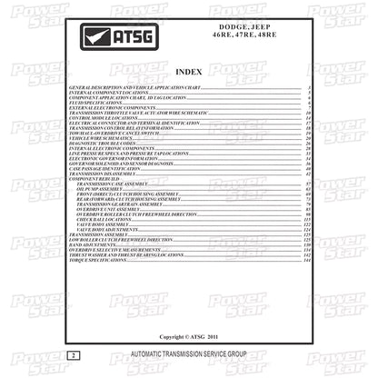 Manual técnico ATSG 46RE 47RE 48RE DODGE RAM