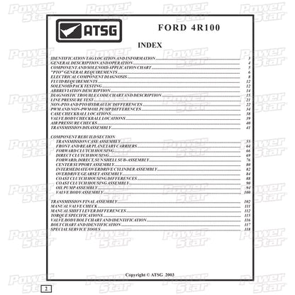 Manual Técnico ATSG Ford 4R100