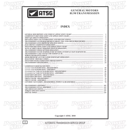 Manual Técnico ATSG GM 8L45 / 8L90