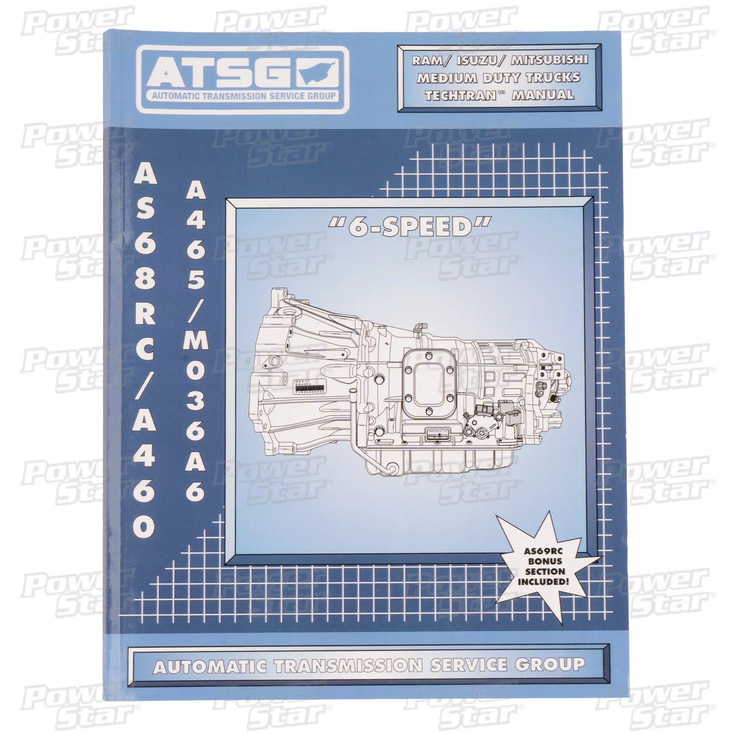 Manual DODGE AS68RC, A460, A465, M036A6 ATSG